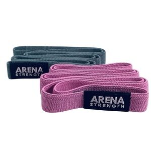 🐳 Arena Strength Pink and Gray Resistance Bands